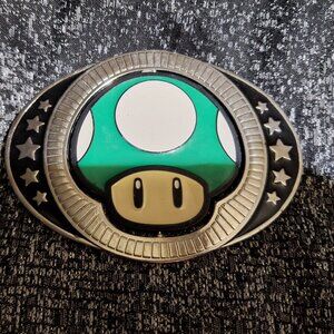 Nintendo -  Power up !!! Mushroom Belt Buckle